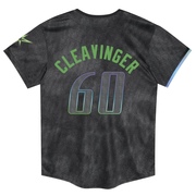 Garrett Cleavinger Toddler Tampa Bay Rays 2024 City Connect Jersey - Charcoal Limited