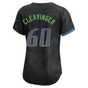 Garrett Cleavinger Women's Tampa Bay Rays 2024 City Connect Jersey - Charcoal Limited