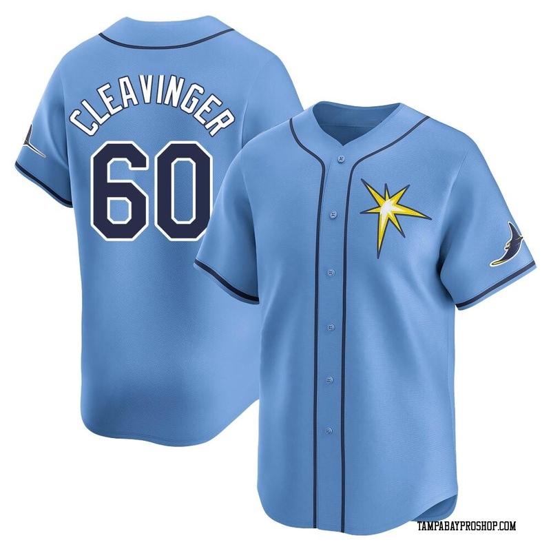 Garrett Cleavinger Youth Tampa Bay Rays Alternate Jersey - Light Blue Limited