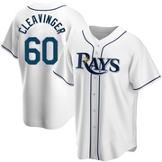 Garrett Cleavinger Youth Tampa Bay Rays Home Jersey - White Replica