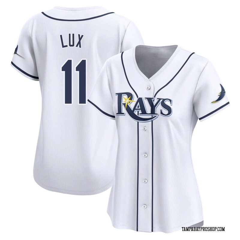 Gavin Lux Women's Tampa Bay Rays Home Jersey - White Limited