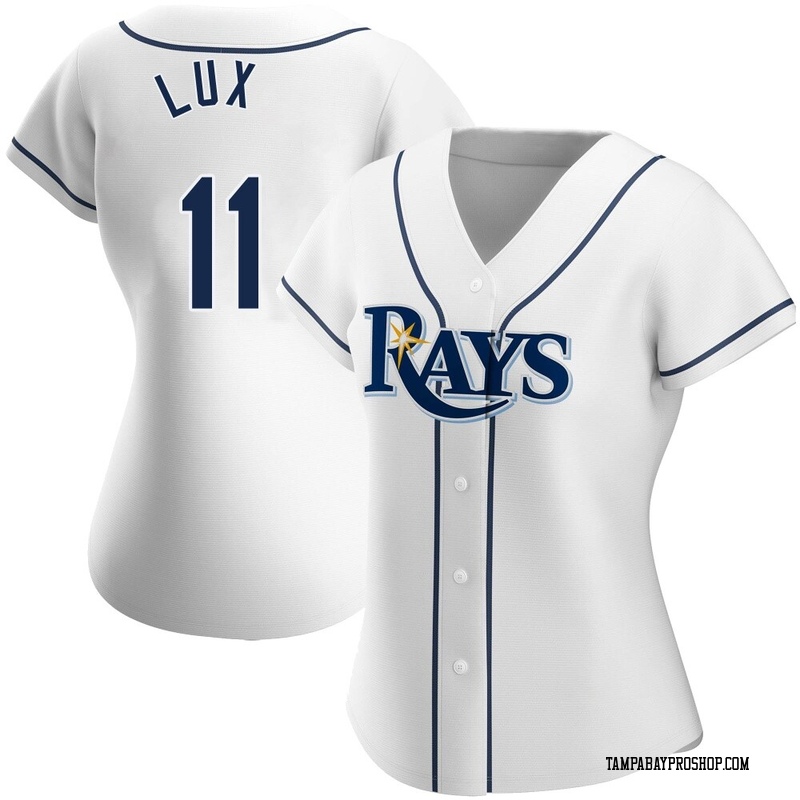 Gavin Lux Women's Tampa Bay Rays Home Jersey - White Replica
