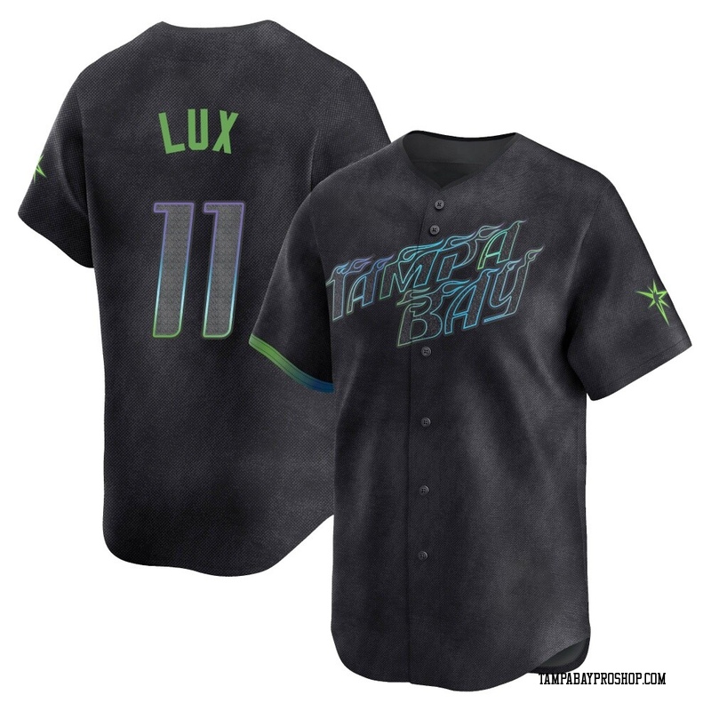 Gavin Lux Youth Tampa Bay Rays 2024 City Connect Jersey - Charcoal Limited