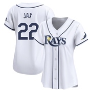 Griffin Jax Women's Tampa Bay Rays Home Jersey - White Limited