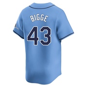 Hunter Bigge Youth Tampa Bay Rays Alternate Jersey - Light Blue Limited