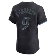 Hunter Feduccia Men's Tampa Bay Rays 2024 City Connect Jersey - Charcoal Elite
