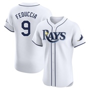 Hunter Feduccia Men's Tampa Bay Rays Home Jersey - White Elite
