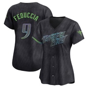Hunter Feduccia Women's Tampa Bay Rays 2024 City Connect Jersey - Charcoal Limited