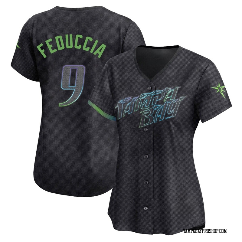 Hunter Feduccia Women's Tampa Bay Rays 2024 City Connect Jersey - Charcoal Limited