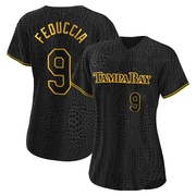 Hunter Feduccia Women's Tampa Bay Rays Snake Skin City Jersey - Black Replica