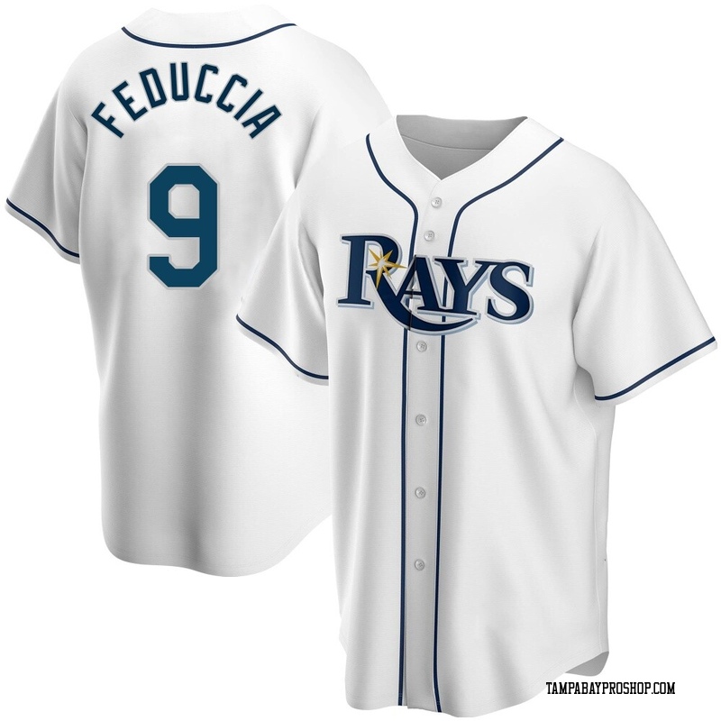 Hunter Feduccia Youth Tampa Bay Rays Home Jersey - White Replica
