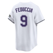 Hunter Feduccia Youth Tampa Bay Rays Throwback Cooperstown Jersey - White Limited