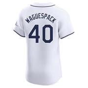 Jacob Waguespack Men's Tampa Bay Rays Home Jersey - White Elite