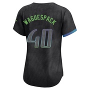 Jacob Waguespack Women's Tampa Bay Rays 2024 City Connect Jersey - Charcoal Limited