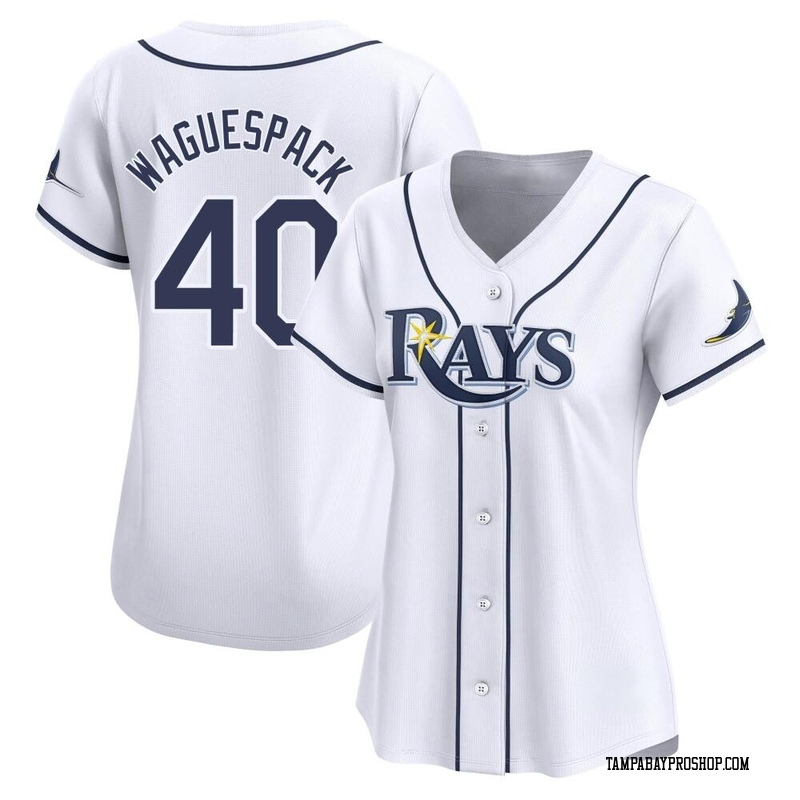 Jacob Waguespack Women's Tampa Bay Rays Home Jersey - White Limited