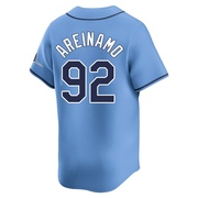 Jadher Areinamo Men's Tampa Bay Rays Alternate Jersey - Light Blue Limited