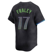 Jake Fraley Men's Tampa Bay Rays 2024 City Connect Jersey - Charcoal Limited