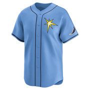 Jake Fraley Men's Tampa Bay Rays Alternate Jersey - Light Blue Limited