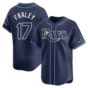 Jake Fraley Men's Tampa Bay Rays Away Jersey - Navy Limited