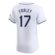 Jake Fraley Men's Tampa Bay Rays Home Jersey - White Elite