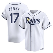 Jake Fraley Men's Tampa Bay Rays Home Jersey - White Limited