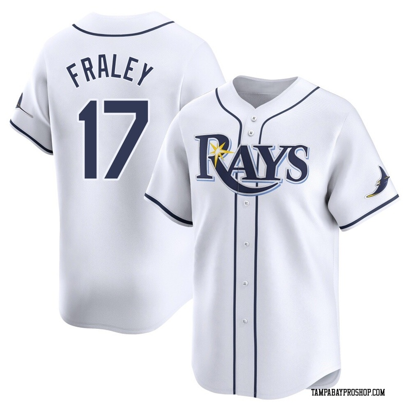 Jake Fraley Men's Tampa Bay Rays Home Jersey - White Limited