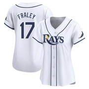 Jake Fraley Women's Tampa Bay Rays Home Jersey - White Limited