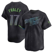 Jake Fraley Youth Tampa Bay Rays 2024 City Connect Jersey - Charcoal Limited