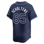 Jesse Scholtens Men's Tampa Bay Rays Away Jersey - Navy Limited