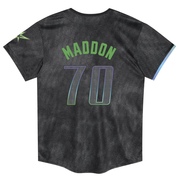 Joe Maddon Toddler Tampa Bay Rays 2024 City Connect Jersey - Charcoal Limited