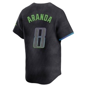 Jonathan Aranda Youth Tampa Bay Rays 2024 City Connect Jersey - Charcoal Limited