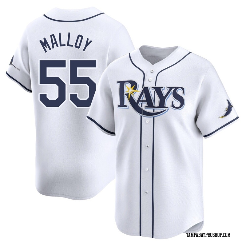 Justyn-Henry Malloy Men's Tampa Bay Rays Home Jersey - White Limited