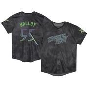 Justyn-Henry Malloy Toddler Tampa Bay Rays 2024 City Connect Jersey - Charcoal Limited