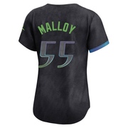Justyn-Henry Malloy Women's Tampa Bay Rays 2024 City Connect Jersey - Charcoal Limited