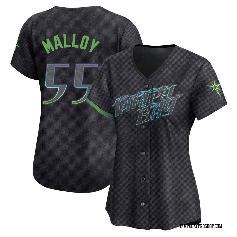 Justyn-Henry Malloy Women's Tampa Bay Rays 2024 City Connect Jersey - Charcoal Limited