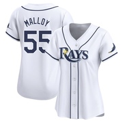 Justyn-Henry Malloy Women's Tampa Bay Rays Home Jersey - White Limited