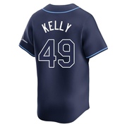 Kevin Kelly Men's Tampa Bay Rays Away Jersey - Navy Limited