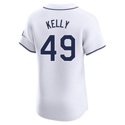 Kevin Kelly Men's Tampa Bay Rays Home Jersey - White Elite