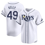 Kevin Kelly Men's Tampa Bay Rays Home Jersey - White Limited