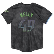 Kevin Kelly Toddler Tampa Bay Rays 2024 City Connect Jersey - Charcoal Limited