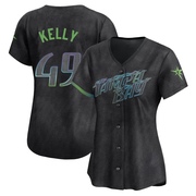 Kevin Kelly Women's Tampa Bay Rays 2024 City Connect Jersey - Charcoal Limited