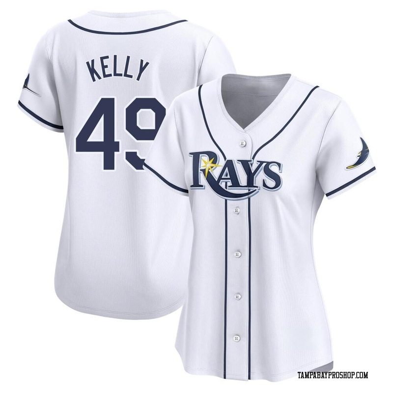 Kevin Kelly Women's Tampa Bay Rays Home Jersey - White Limited