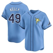 Kevin Kelly Youth Tampa Bay Rays Alternate Jersey - Light Blue Limited