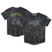 Logan Driscoll Toddler Tampa Bay Rays 2024 City Connect Jersey - Charcoal Limited