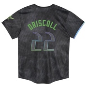 Logan Driscoll Toddler Tampa Bay Rays 2024 City Connect Jersey - Charcoal Limited