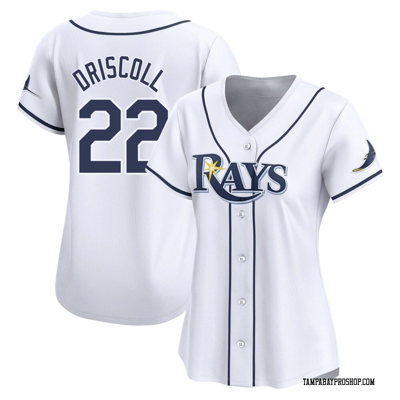 Logan Driscoll Women's Tampa Bay Rays Home Jersey - White Limited