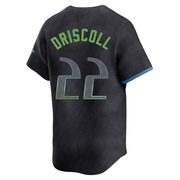 Logan Driscoll Youth Tampa Bay Rays 2024 City Connect Jersey - Charcoal Limited