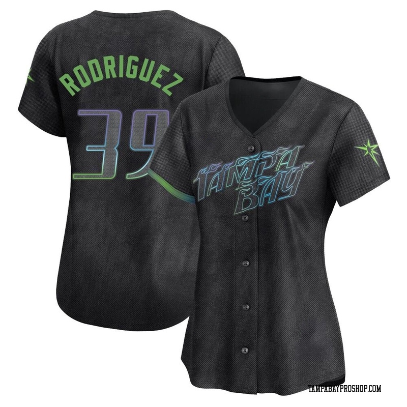 Manuel Rodriguez Women's Tampa Bay Rays 2024 City Connect Jersey - Charcoal Limited