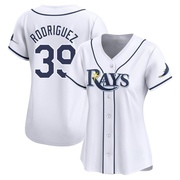 Manuel Rodriguez Women's Tampa Bay Rays Home Jersey - White Limited