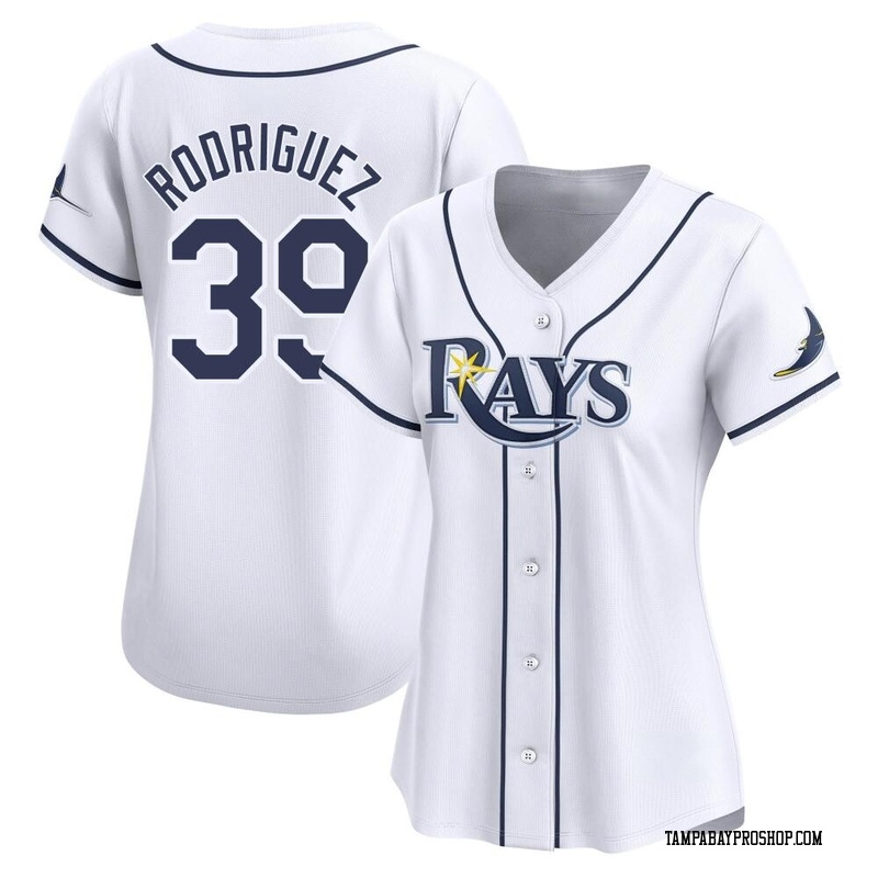 Manuel Rodriguez Women's Tampa Bay Rays Home Jersey - White Limited